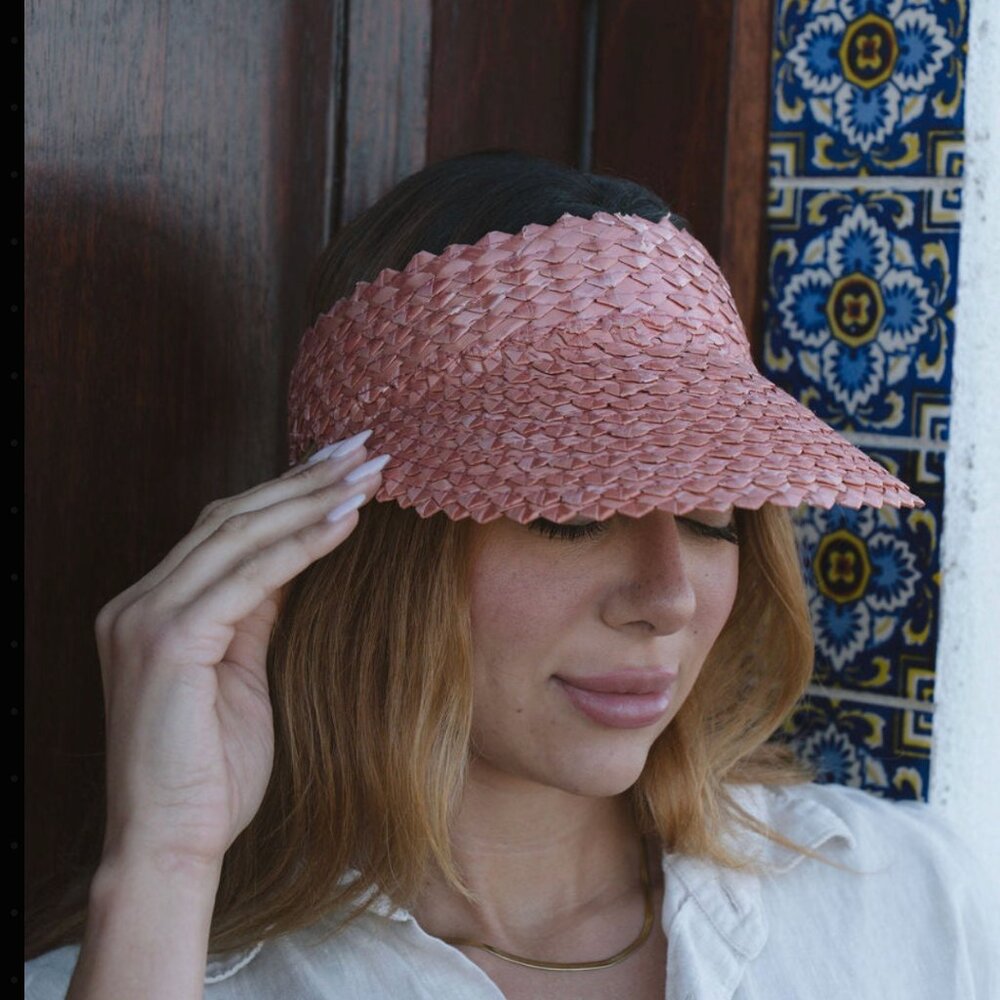 Hemlock - Capri Visor - Rose